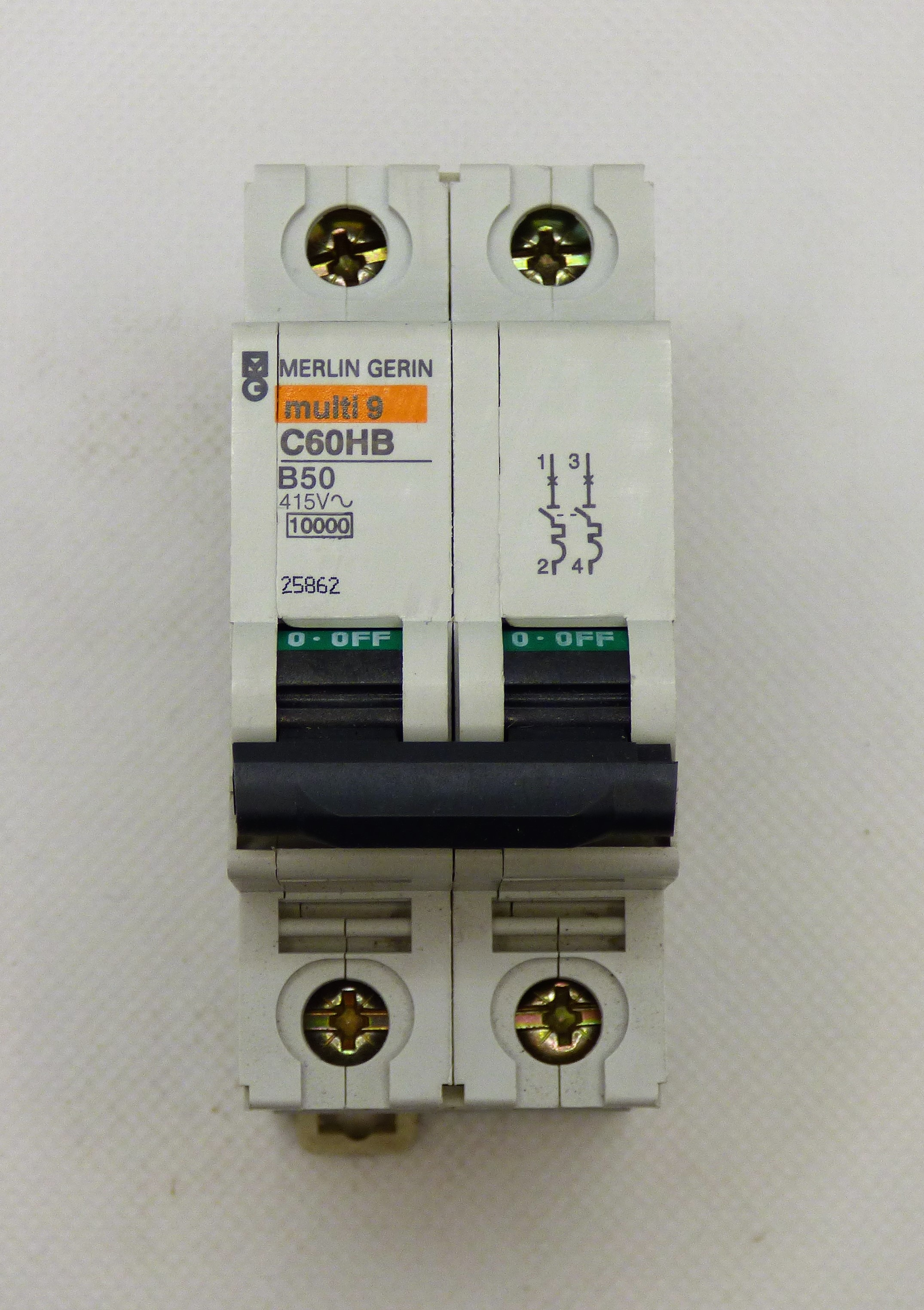 2P 50A TYPE B MCB 2P 50A TYPE B MCB